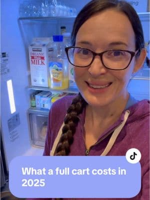 What a full cart costs these days! Grocery shopping for the week for my family of 4! #mealplanning #groceryshopping #mealsonabudget #cheapmeals #groceries #groceriesonabudget #daveramseybabysteps 