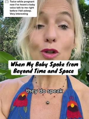 “Our babies speak to us from beyond time and space … What if you could hear their voice now, just as they already are? #C#ConsciousConceptionS#SoulConnectionBabyTelepathy #ttc #fertility #pregnsnt #pregnancy 