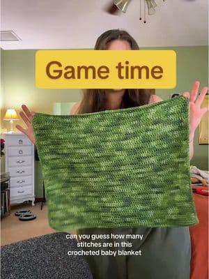 Hint: it’s more than 5 #crochet #crochetblanket #game #gametime #LetsPlay 