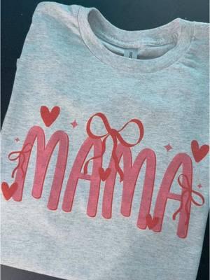 Mama but make it coquette ☺️💗🎀 #coquette #fyp #graphictees #SmallBusiness #TikTokShop #MomsofTikTok #sahm #cutetees #shopwithme 