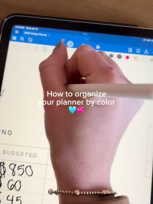 different highlighter colors 🤝 categories. this is how to color code your ipad planner for ultimate organization!! #goodnotes #goodnotesplanner #organizewithme #goodnotestutorial