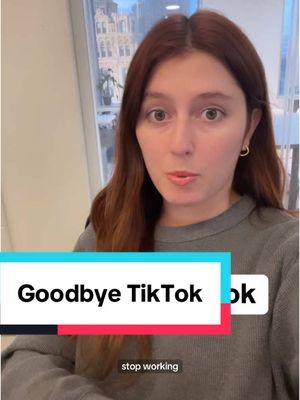 We may be losing TikTok but you can still find us on every other platform #goodbyetiktok #fyp #news #politics #political #politicalnews #politicaltiktok #clockapp #tiktokban 