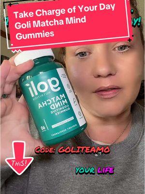 Goli Matcha Mind Gummies! Take Control of Your Day Again With These Cognitive Gummies! Plus Extra $2 OFF + FREE SHIPPING with Promo Code: GOLITEAMO (While it lasts) #goli #golinutrition #golinewyearnewme #matcha #golimatchamind #golimatchamindcognitivegummies #NewYearFinds #ttstastemakers #newyearnewme #newyearnewyou #tiktokbansale @Goli® Nutrition 