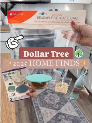 Sharing 🤯Dollar Tree ✨HOME FINDS✨ to elevate your space in 2025!  👉🏻 which product find was your favorite?! 💕 Shopping list: 🛒 Reusable Silicone Seals  🛒 Glass Oil Bottle 🛒 Reusable Storage Bags  🛒 Beaded Wood Decorative Tray #DIY #organization #organizationideas #dollartree #hack #homehacks #Home #homedesign #diyproject #tutorial #hacks #Lifestyle #decorhacks #homedecor #decor #kitchen #kitchendesign #hacks #dollars #budget #organize@Dollar Tree 