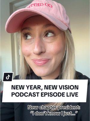 NEW EPISODE ON THE YOUR SORORITY JOURNEY PODCAST: New Year, New Vision for Newly Elected Go-Getters Tune in wherever you listen (Spotify & Apple linked in bio!) to learn how to cultivate an impactful vision for your leadership term! #hersororityjourney #sorority #sororityexec #chapterpresident 