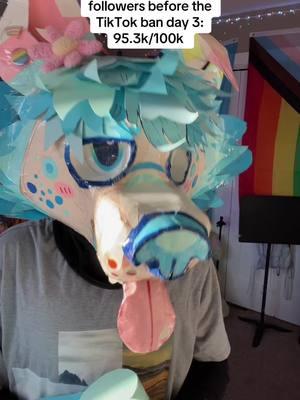 I don’t even know if it’s getting banned anymore but whatever LOL #furry #paperfurry #paperfursuit #papermaskfurry #paperfursuithead #furryfandom #furrytiktok #fypシ #papercraft #fypシ゚viral #fursuitmaker #tiktokban #paperfurrymask #paperfurrytiktok #paperfurrypaws #furrycommunity 