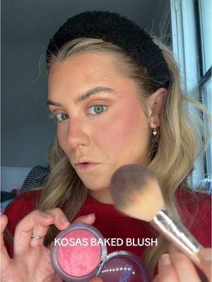 got a new shade of the stunning @Kosas baked blushes these apply beautifully to the skin for the most perfect pink blush cheek 💓🤭 shade is hype.  #kosashype #tiktokshopcreatorpicks #seasonalgems #lovelanguage #kosas #kosasblush #blushislife #kosasbutterflies #hotpinkblush #bakedblush #talcfreeblush #acnesafemakeup #blush #blushtutorial #blushtips #blushhack #fyp #blushtrend #powderblush #makeup #grwm kosas, kosas baked blush, powder blush, baked blush 