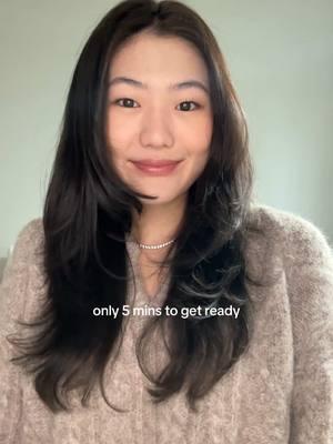 5 min everyday makeup #everydaymakeup  #minimalmakeup #cleanmakeup #5minmakeup #koreanmakeup 