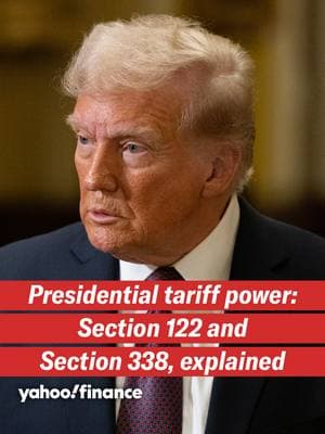 “If he thinks there's an unfair balance of power or trade authority that's on there, that comes from the 1930 law that we are looking at a possible change when Congress is considering those tax cuts,” Raymond James Washington Policy Analyst and Managing Director Edward Mills says in regards to President Trump. #yahoofinance #podcast #yahoofinancepodcast #yahoofinancecapitolgains #podcastclips #tariff #donaldtrump #trump #congress #taxcuts #balanceofpower #economy