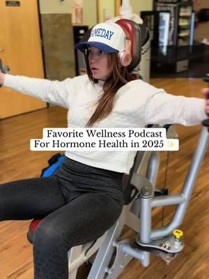 If you see me at the gym, I’m most likely listening to a podcast. Knowledge is fueling my workouts these days.  #wellnesspodcast #podcast #hormones #pcos #thyroid #cortisol #hormonehealth #wellnessherway 