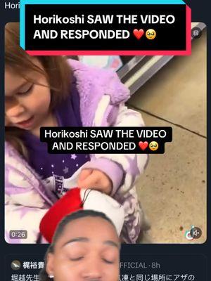 Horikoshi saw the video of the girl with the birthmark like Shoto Todoroki & his response was PERFECT ❤️ #myheroacademia #horikoshi #shototodoroki  