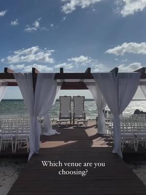 Which is your dream beach wedding venue? Comment below👇 Venue 1: Dreams Sapphire Venue 2: Iberostar Selection Cancun Speak to a wedding expert to learn more about these venues and start planning your wedding today! Link in bio or here: https://bit.ly/3v8pbsB #Destify #DestifyWeddings #weddingphotography #YourPathToIDo #ISaidYesToDestify #weddinginspo #weddinginspiration #2025bride #beachbride #weddingvenues #weddingvenueinspo #destinationwedding #destinationweddings #cancun #mexico #wedding #weddingtiktok