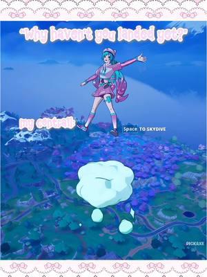 SHE WILL KEEP SINGING UNTIL YOU LAND 😭😭🩷 #hatesunemiku #mikufortnite #vocaloidmiku #worldismine #fortnitecontrail #fortnitegirly #fortnitebr #fortnite 