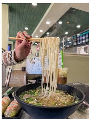 Pho & Banh Mi Eaterh Cafe now open in Arlington! @Mustard Food App  Meatball Pho and Sea Salt Iced Coffee were my faves #newrestaurant #arlingtontonva #pho #banhmi #vietnamesefood #vietnameseicedcoffee 