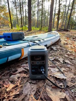 Nothing should stop you from getting out on the water.  The Solix C300 DC has got your back. It’s small but portable.  #ankersolix #paddleboarding #explortheworld #outdooradventures 