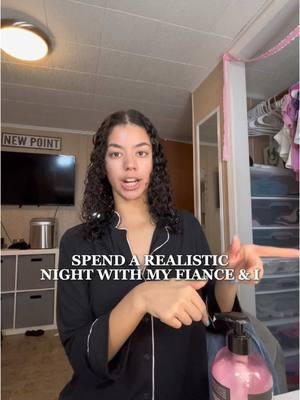 spend the night with me (one of our last ones 😩) #nightvlog #nighroutine #spendthenightwithme #facetimecall #fiance 