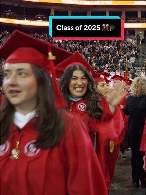 Now they always say congratulations! 🎊🎓 #Classof2025 is on their way & ready to soar! #MontclairGrad  #montclairstateuniversity #collegegraduate #graduation #collegelife 