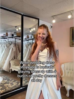 The most important thing we want for our brides is to feel good and have a fun time when shopping! • • • #2025bride #2026bride #weddingdressshopping #lasvegasbride #lasvegaswedding #thestorybridal 