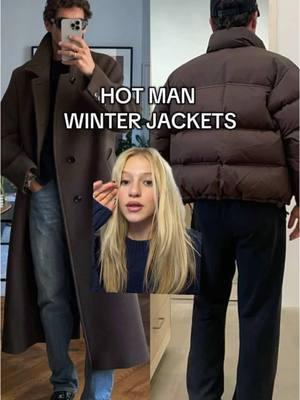 Be warm and look good😌  #winterjacket #menwinteroutfits #menfallfashion #jacketsformen #greenscreen 