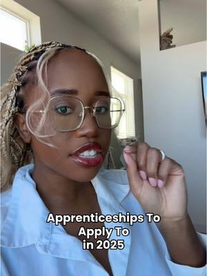 BFE2025 now linked in bio✨ Here are some of the top apprenticeships you can apply to as a software engineer who’s either self taught or came from a coding bootcamp👩🏾‍💻 #codingbootcamp #learntocode #bigtech #workingintech #swe #selftaughtengineer #breakintotech #getintotech 