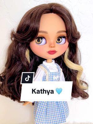 Another custom cutie! 🩵 #blythe #blythedoll #customblythe #ブライス #ブライスアウトフィット #ブライス好きな人と繋がりたい #브라이스 #小布娃娃 #인형스타그램 #Блайт #Блайткукла #ooakblythe #ตุ๊กตาบลายธ์ #blytheadoption #personalizedblythedoll #dollyadoption #customblythedoll 