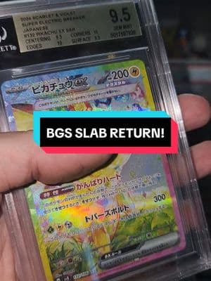 We finally got our submission back today! Pleased with most of the grades! Which slab is your favorite? 📈💯🚀🤯 #pokemon #pokemoncards #gradedpokemoncards #bgspokemon #beckettgrading #beckettreturns #bgsreturn #bgsreveal #fyp #foryoupage 