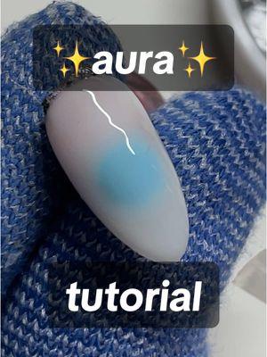 aura tutorial!! let me know if you need any clarification :-) the whole process probably takes around 5 minutes 🐛 #gel #gelnails #nails #nailart #nailturorial #auranails #auratutorial 