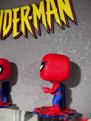 New Web Shelves for Spider-Man looking sharp! 🕸️ The recessed spot for the command strip is sweeeet! And no struggling to remove or mount these. 👍 If you’re looking for a display upgrade, we’ve got these in tons of color combos. Perfect for your Funko Pops or collectibles! 🔗 Link in bio #spiderman #funkopop #superherodiy #collectibles #displayshelves