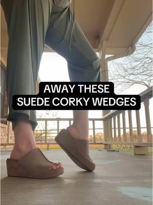 DON'T MISS THESE WEDGES! Comfy, soft, goes with everything! #corkys #corkywedges #endoftimes #shoes #emmalousboutique #boutiquecorkys #boutiqueshoes #wedges #comfortableheels #ttshop 