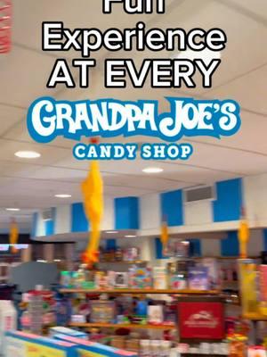 So much to see at our Mt. Lebanon location 🍭⚡️🪩 #GrandpaJoes #CandyShop #CandyTok #ExplorePennsylvania #Explore 