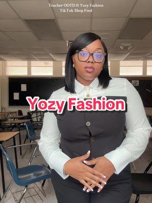 I’m in LOVE with this!!! @YOZY #fyp #teachersoftiktok #ootdinspo #teacheroutfit #teacherfit #yozy #yozyfashion #BlackTikTok #outfitinspo #teachertok #blackteachersontiktok #classyattire #fyppppppppppppppppppppppp #TikTokShop #tiktokshopfinds 