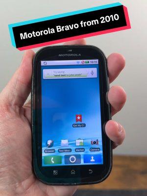 Remember the Motorola Bravo from 2010?  #motorola #bravo #at&t #android #phone #motoblur #tech #retro #vintage #techtok #ianstech #fyp #CapCut 