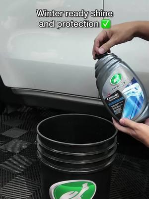 Winter roads can be tough on your car, but Hybrid Solutions Ceramic Wash & Wax is here to protect! Our pH balanced formula gently removes winter residue, while also leaving behind a layer of ceramic protection. ​   #cardetailing #detailing #automotive #carsoftiktok #carcare #turtlewax #cleaninghacks 