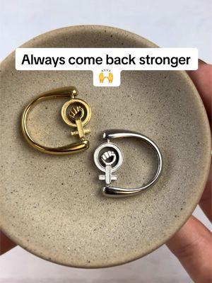 We always come back stronger! Stay tuned for our EmpowHER drop on 1/18 🙌 #empowher #comebackstronger #empoweringwomen #thestrengthofwomen 