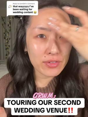 Replying to @bambiiii OKAY I’VE BEEN HOARDING MY WEDDING DRAFTS SO HERE WE GOOOOOO SEASON FINALE OF TIKTOK  #wedding #venue #grwm #makeup #beauty #yap 