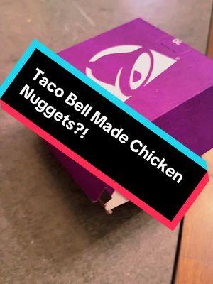 I normally get the @tacobell Chalupa but this brand new item both confused me and excites me! Comment Below if you have tried the new nuggets? #tacobell #foodreview #tacobellnuggets #fastfood #tacobellorder 