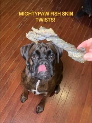 @Mighty Paw #mightypaw #dogchew #rawhidealternative #dogtreats #boxerdogsoftiktok 