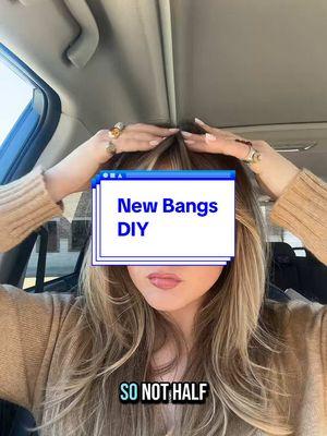 New bangs reveal!!!!!! #kitchenscissors 