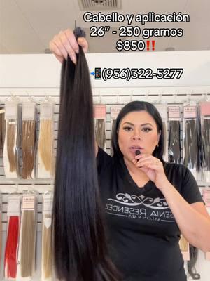 Flash Sale de extensiones 🔥  250 gramos de cabello en 26” por solo $850‼️  Cabello y aplicación😍 . . .  #rgvstylist #hairextensions #extensionesdecabello #rgvhairextensions #yeseniasalon #yeseniaresendez #rgvhairstylist #rgvhairextensionspecialist #mcallentx #edinburgtx #missiontx #weslacotx #hairextensionspecialist #estilistasrgv #ormaluxe #ormaluxehairextensions #ormaluxeproducts 