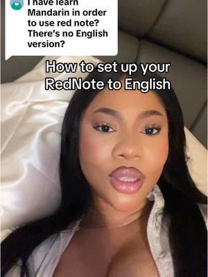 Replying to @BiologicX I got you babe! Here’s how you set it to English on RedNote. #rednote #xiahongshu 