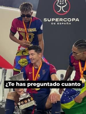 ¿Cuánto ganó el Barcelona por la Supercopa? #futbol #barcelona #supercopa