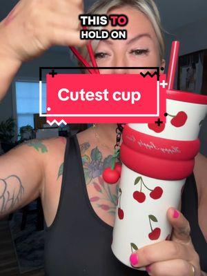 Cup obsessed! Cutest cherry cup ! I’m in love ! #cherrycup #leakproofcup #leakproof #cutecup #lovethis #fyp #shessopretty #tiktokshopfinds #TikTokShop #cup #cupobsession #cupobsessed 