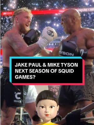 Do y’all think @Jake Paul & @Mike Tyson would’ve made it past Red Light, Green Light in @Squid Game Netflix ?👀🔴🟢 #PaulTyson #JakePaul #squidgame