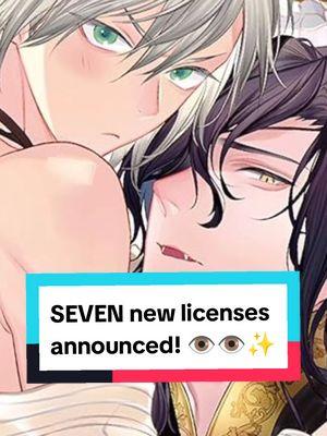 Seven Seas just announced seven new licenses! 💥 Wimpy Demon King and Tsundere Hero 🗡️ I'm the Heroic Knight of an Intergalactic Empire! (Manga) 🔥 Don't Hold Back, Lord Hades 💞 Ripples in the River 👑 The Devil Princess (Light Novel) 💻 Let Me See the Real You, Senpai! 🧲 Grand Metal Organs Join us again next week for more announcements! 📚 #sevenseasentertainment #sevenseas #7seasbooks #manga #lightnovel #boyslove #bl #blmanga #boyslovemanga #spicymanga #steamship #steamshipmanga 