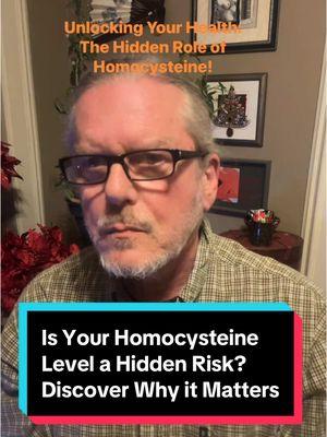 Did you know that a simple test could hold the key to understanding your risk for heart disease, diabetes, and even Alzheimer's? 🤔 Join me as we dive into the often-overlooked importance of homocysteine levels! From insulin resistance to high cholesterol, we’ll explore why this crucial marker is frequently ignored by doctors and how it can impact your health. Learn how easy it is to manage with the right vitamins! 💊✨ Are you feeling frustrated with your current health evaluations? We’ve got you covered! Let’s take a closer look together. 🌟 🔗 Check out the full video to discover why you should be asking about your homocysteine levels today! #vitaminb #homocysteine #heartdisease #alzheimers #insulinresistance #wellnesstok #healthwithoutrisk 