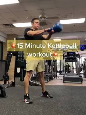 15 minute kettlebell workout  #kettlebell #wod #fitnesstiktok #foryou 