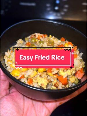 Fried rice it is 🍚 #fyp #friedrice #chineseathome #wegotfoodathome #Foodie #FoodTok #EasyRecipe #easydinnerideas 