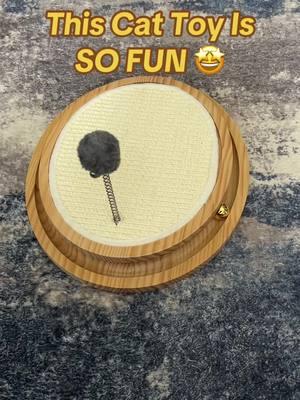 Now we know why everyone is getting this cat toy too 😍 #cat #catsoftiktok #cattok #cattoy #cattoys #catscratcher #catscratchingboard #interactivecattoy #catenrichment #kittentoys #tiktokshopfinds #fyp #tiktokshopjumpstart #tiktokshopjumpstartsale #spotlightfinds 