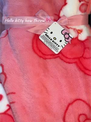 🎀#foryoupage❤️❤️ #hellokittylover #enjoy😘 #hellokittyandfriends #blankets #grateful #foryoupageofficiall #hellokittyblankets 