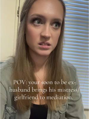 I’m joking! Or am I? Buuuuuut….. 👀 has anyone had this experience before or worse? #divorce #mediation #mistress #elmorocko #elmoaudio 